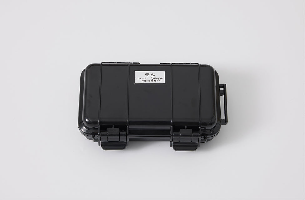 dze. Microphone 10mm (guān yīn) case